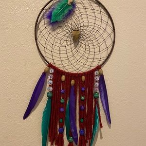 Dream Catcher Burgundy and hunter green